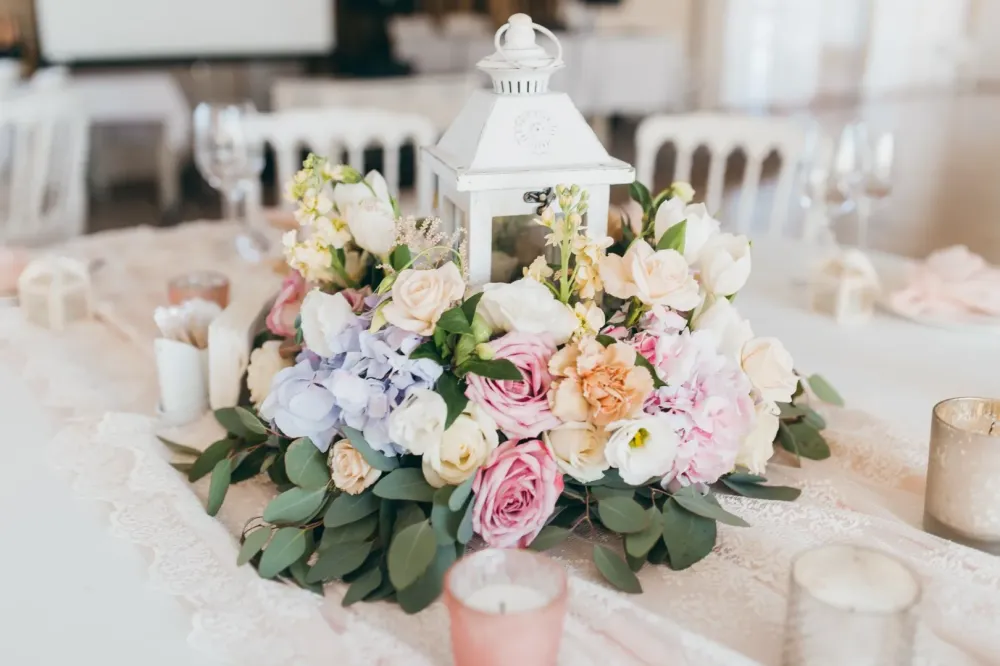evenement avec des fleurs